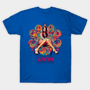 Lana Del Rey - 1960s Psychedelic T-Shirt
